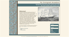 Desktop Screenshot of karensimmigrantancestors.com